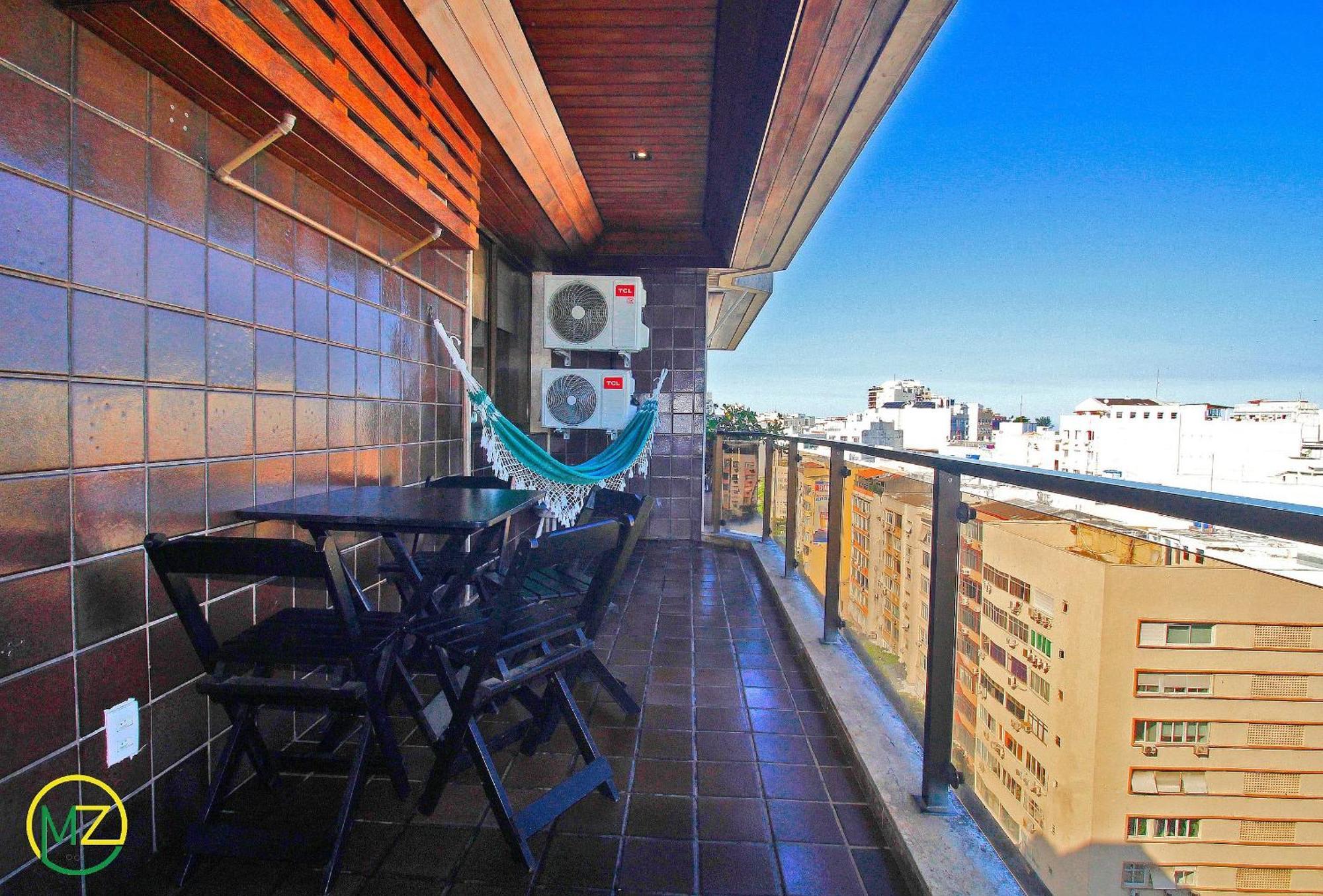 Apartamento Incrível Sala E Com Varanda E Vista O Mar De Ipanema *